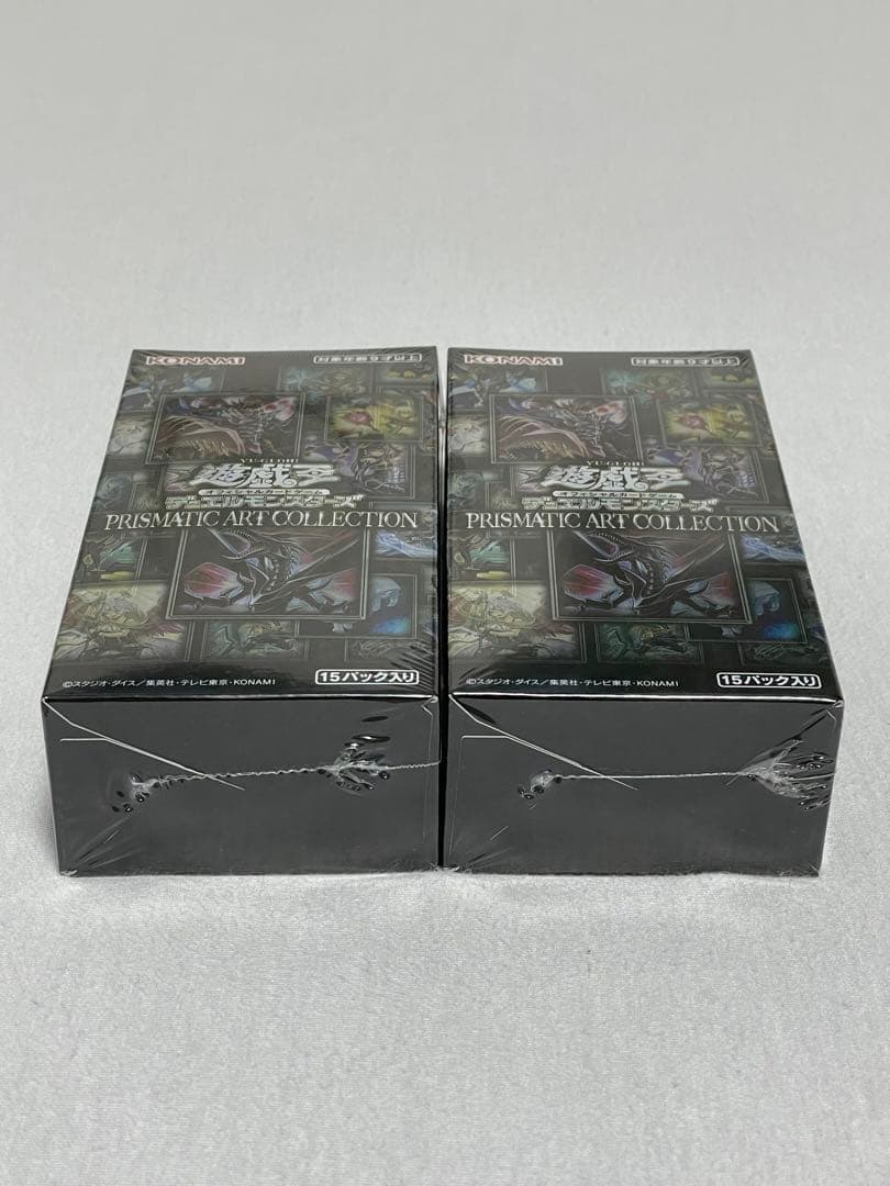 遊戯王 プリズマティックアートコレクション シュリンク付き2BOX