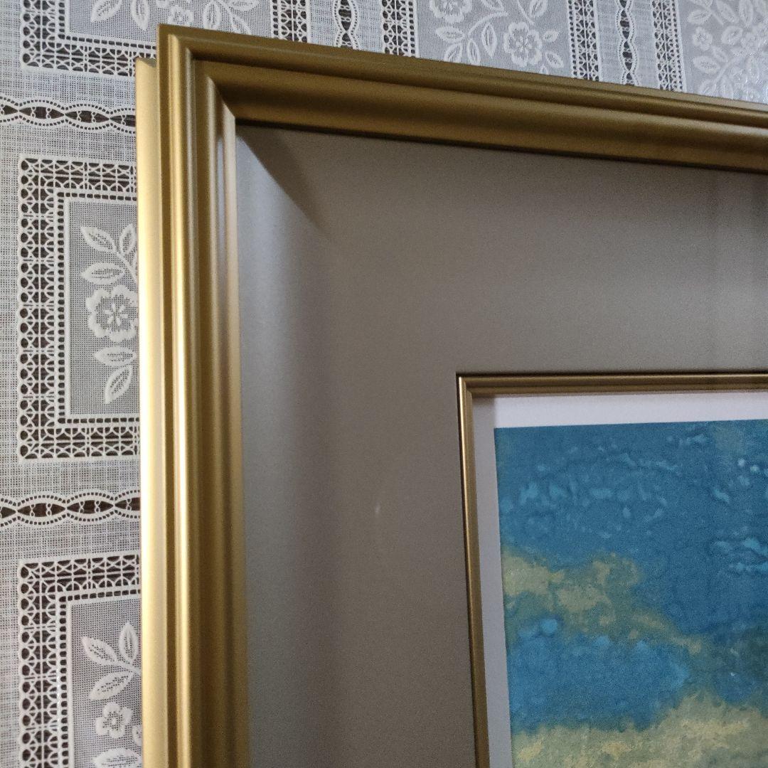 \"新品\" 後藤純男リトグラフ『春風塔映』発行 宝泉洞、共シール、ウコン布＆共箱付