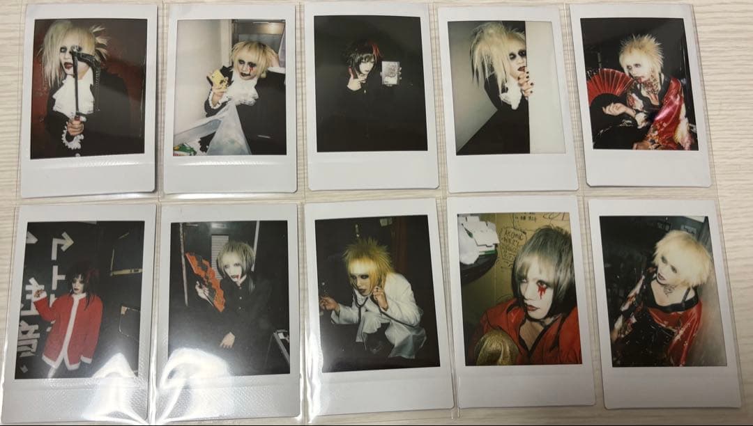 ②黒百合と影 烏名鳴 メメント・モリ 哀 チェキ 10枚セット - メルカリ