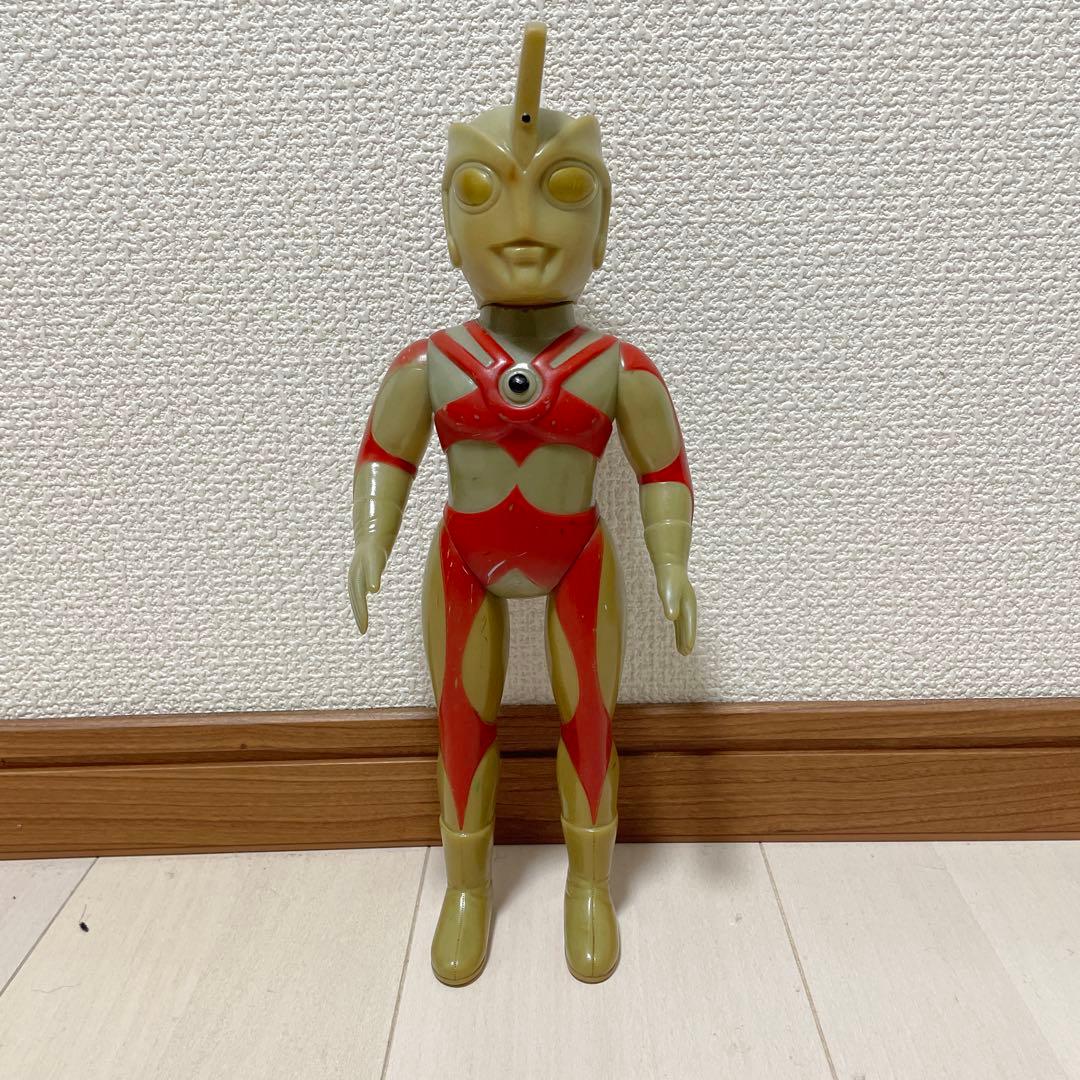 ウルトラマンシリーズ フィギュア マスク付き　大サイズ　当時物　ブルマァク