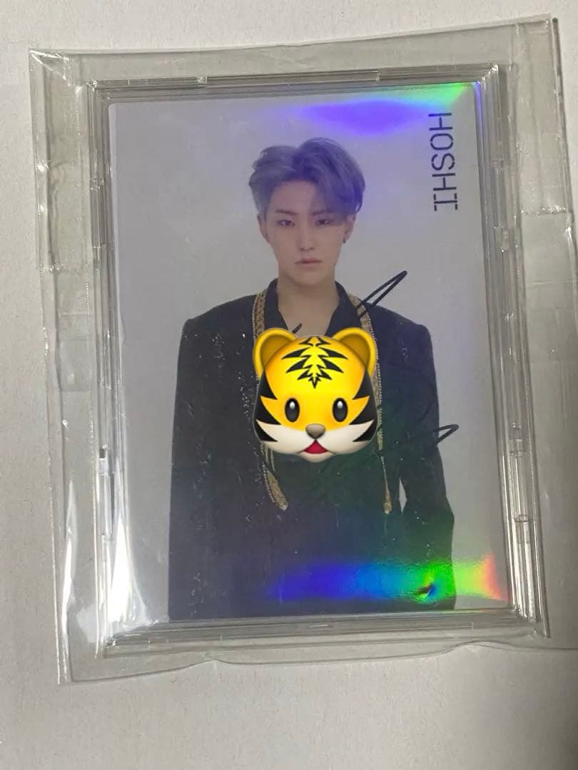 SEVENTEEN セブチ anan ホシくん HOSHI サイン 直筆サイン