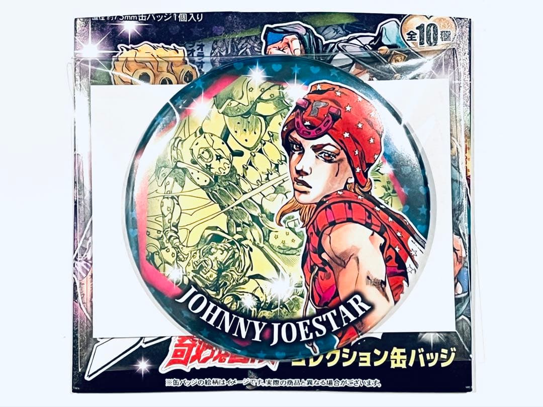 ジョジョ コレクション缶バッジHEROES ジョニィ・ジョースター