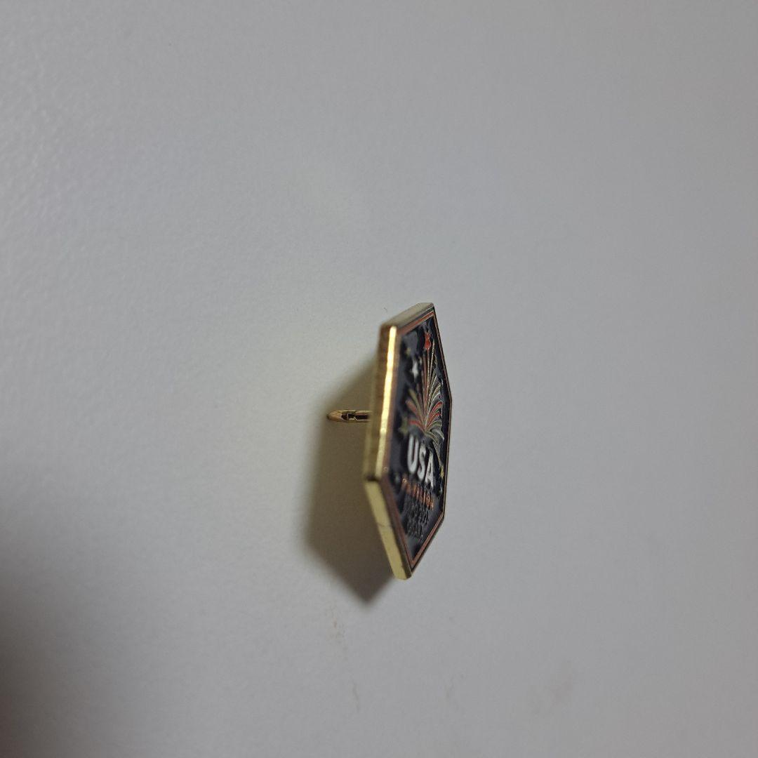 大阪　関西万博　アメリカ館　独立記念日Expo 2025 ピンバッジ