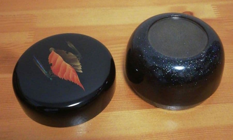 崎田宏作 水鏡 蒔絵 内銀 棗 共箱 共布 略歴付 茶道具 - メルカリ