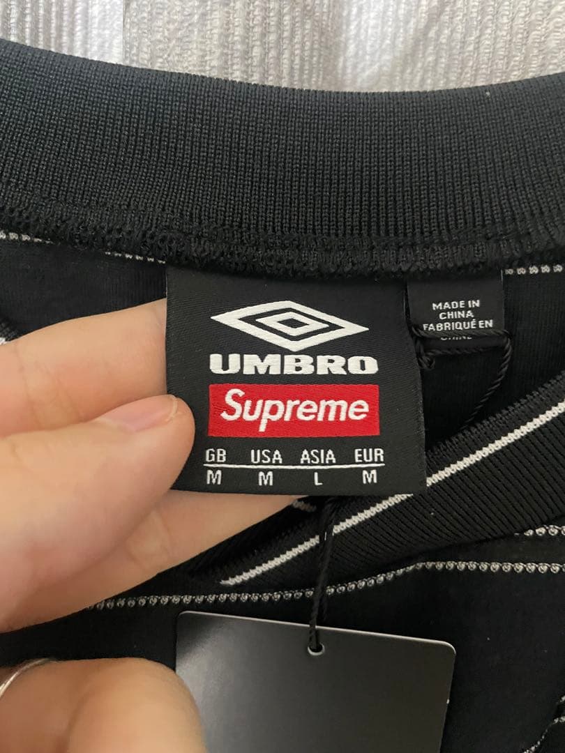 スケートボード Supreme Umbro Stripe Soccer Jersey M