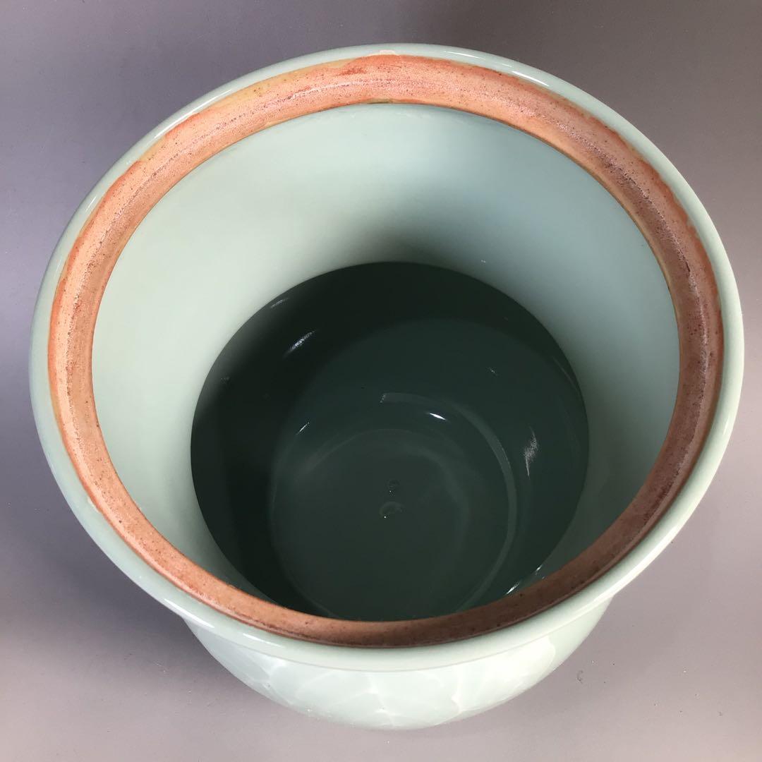 M566 皆具 『京焼』『平安静山造』『桐文』『青磁皆具』 共箱