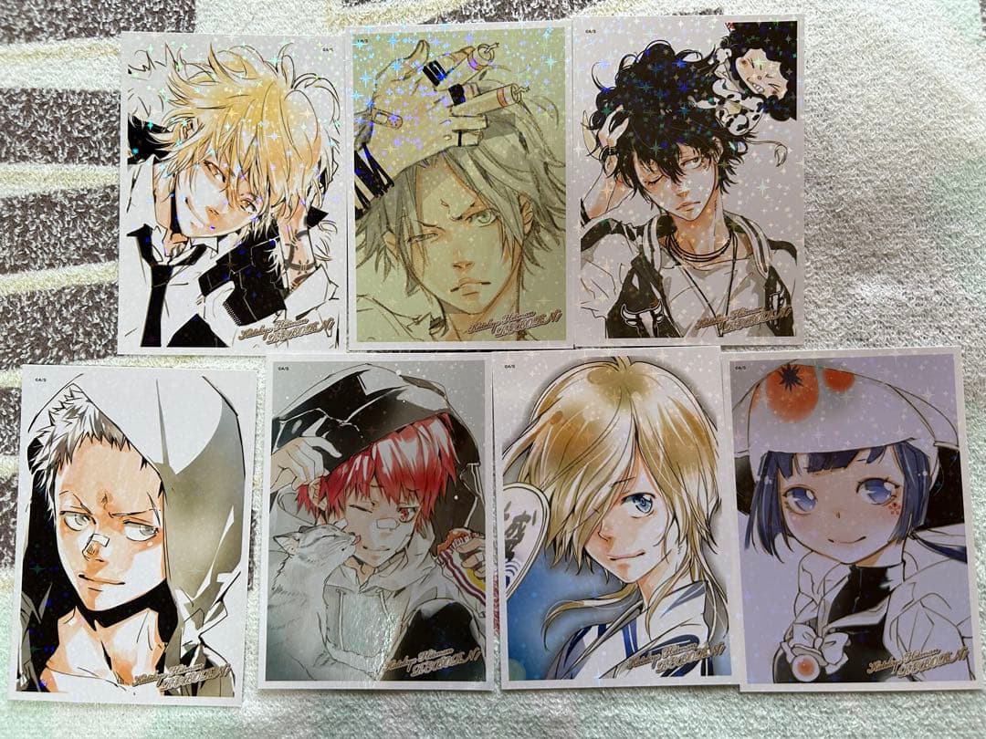 家庭教師ヒットマンREBORN! ブロマイド風カードくじ - メルカリ