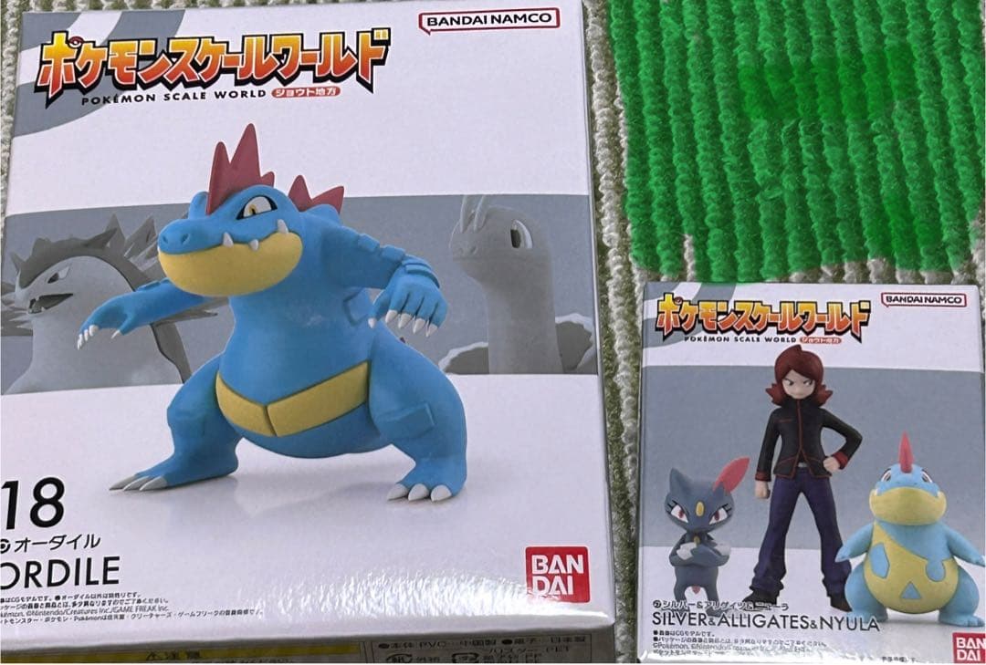 ポケモンスケールワールドジョウト地方 シルバー アリゲイツ ニューラ