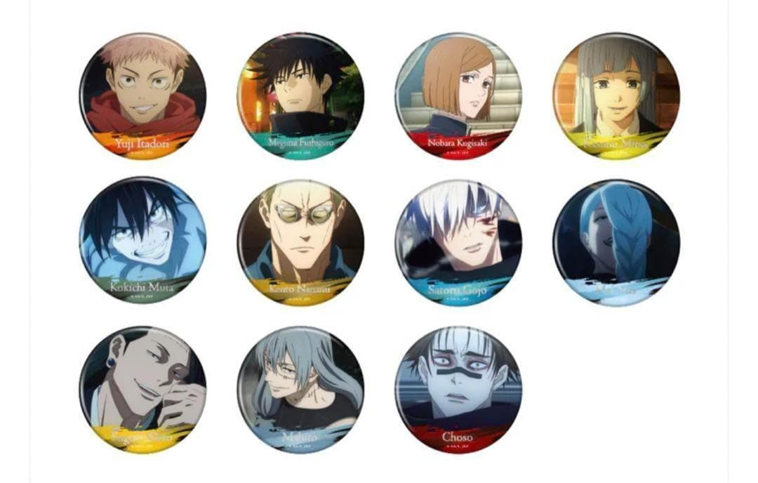 JUMP SHOP限定 呪術廻戦 名場面缶バッジVol.4 10個入り