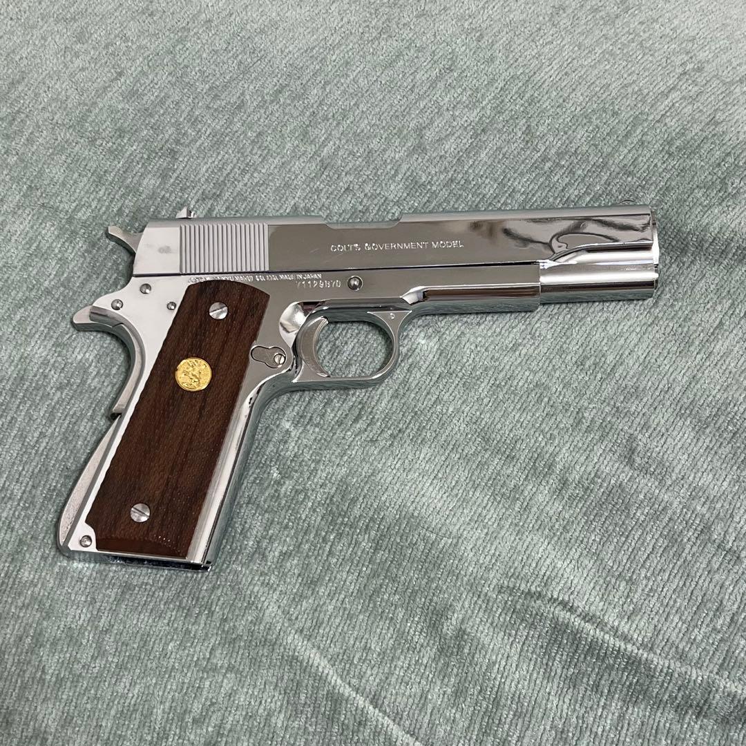 東京マルイ コルトガバメント シリーズ70ニッケルフィニッシュ