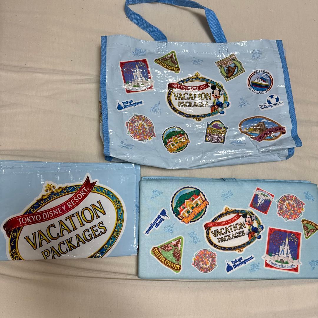 ディズニー バケーションパッケージ レジャーシート、クッションセット