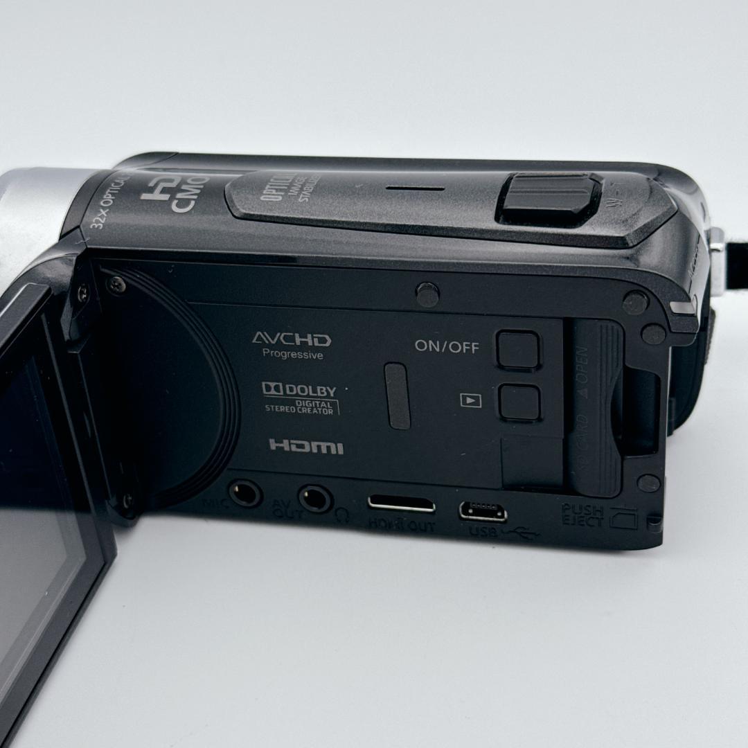 【美品】Canon ビデオカメラ iVIS HF R41 ブラック 動作品