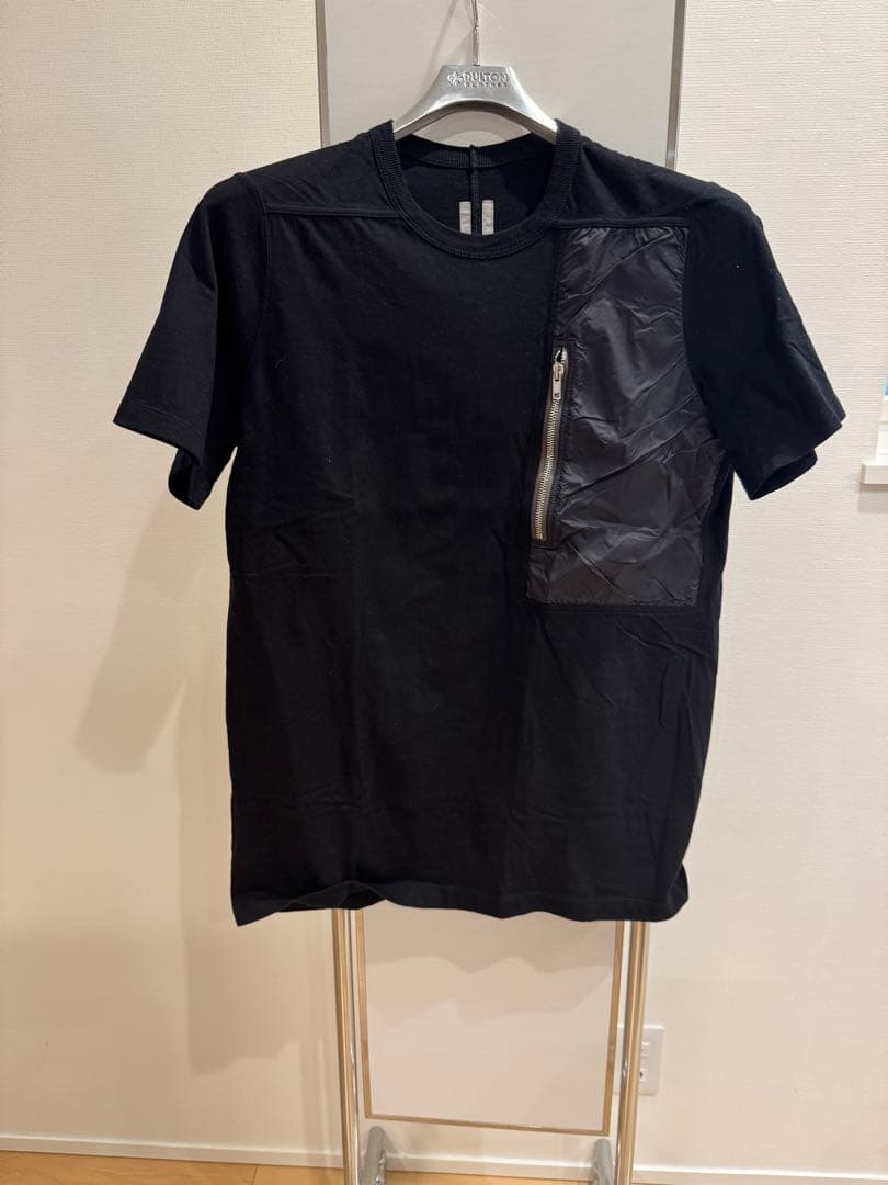Rick Owens LS POCKET LEVEL TEE Tシャツ 黒