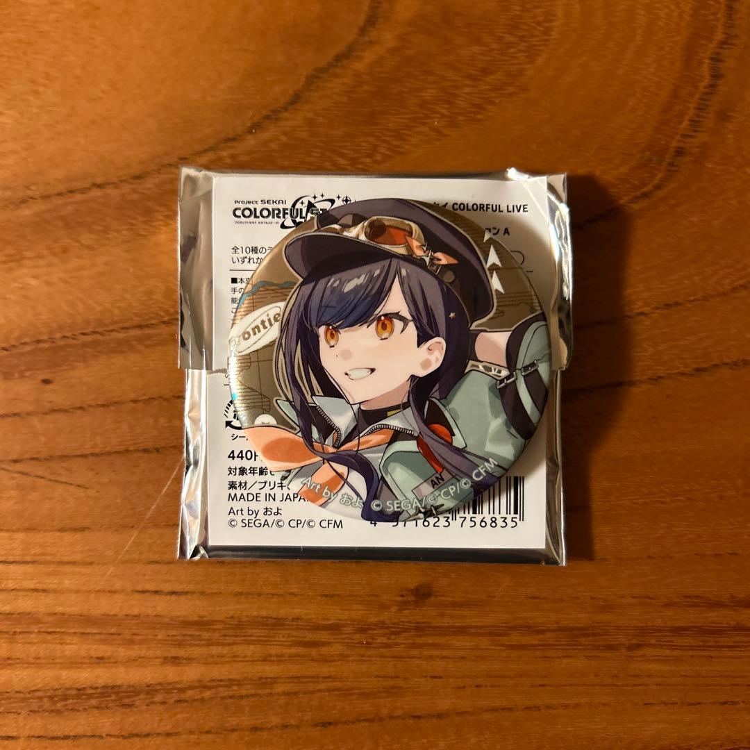 プロセカ セカライ 白石杏 メタリック缶バッジ - メルカリ