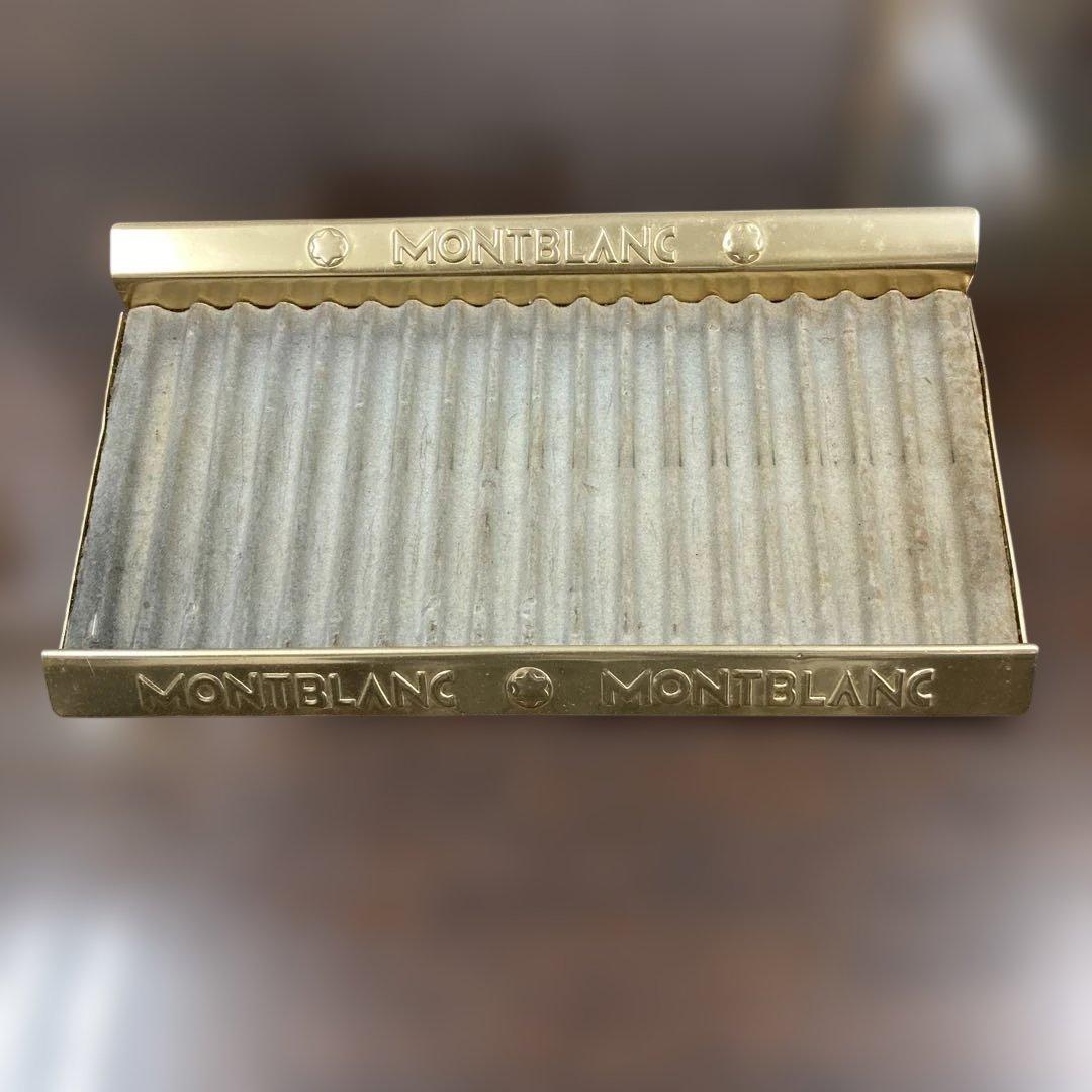 MONTBLANC ペントレイ 展示用 真鍮製 MONTBLANC ペントレイ 展示用 真鍮製