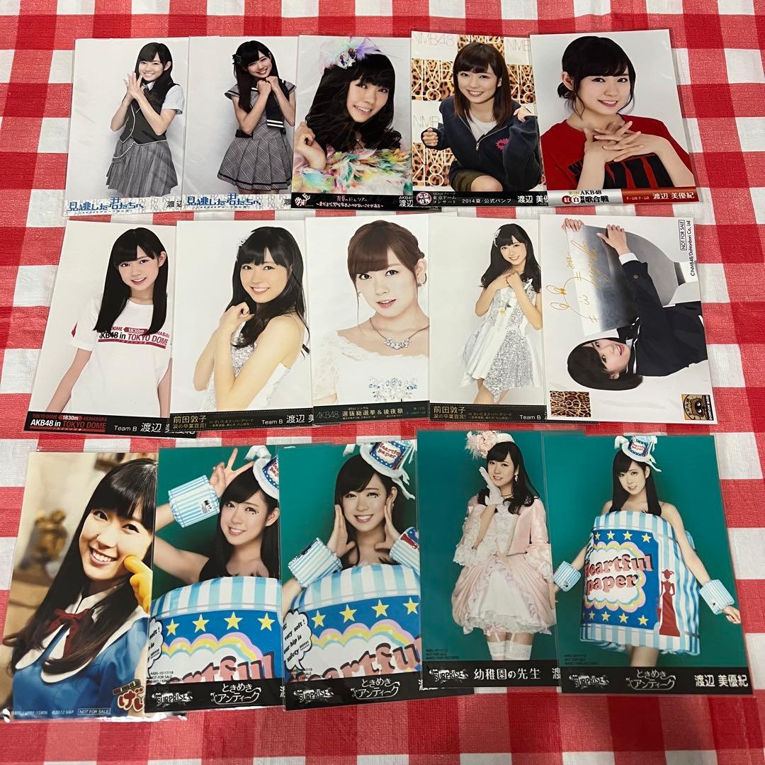 NMB48 生写真 渡辺美優紀 まとめ売り AKB48 - メルカリ