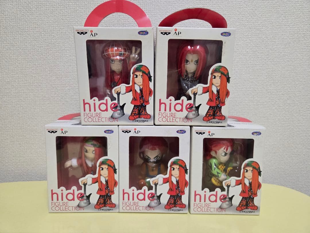 未開封】X JAPAN hide フィギュア コレクション 5体セット - メルカリ