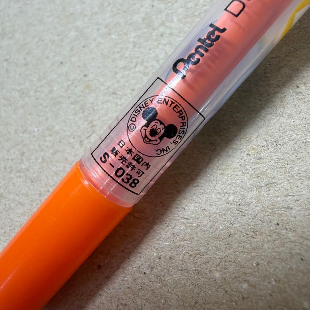 廃盤 ぺんてる カラーペン オレンジ 慶弔 パーソンズ ディズニー ペン