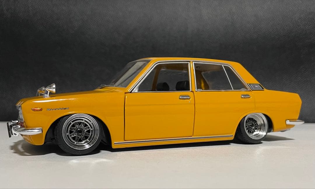 1/24 アシェット 国産名車 ダットサン ブルーバード SSS改 カスタム