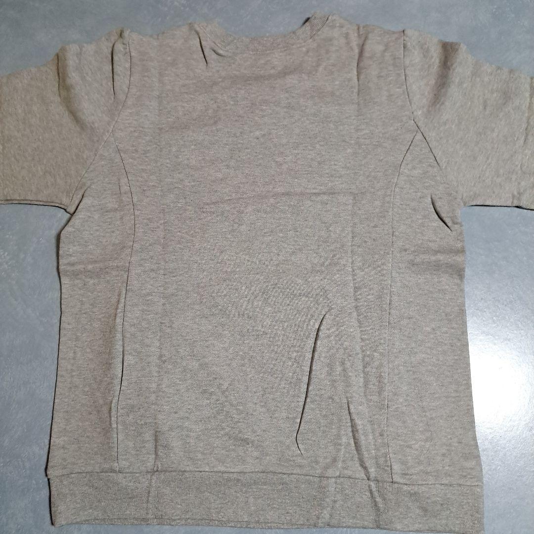 Mezzo piano-junioパールビーズいっぱいパフスリーブトレーナー