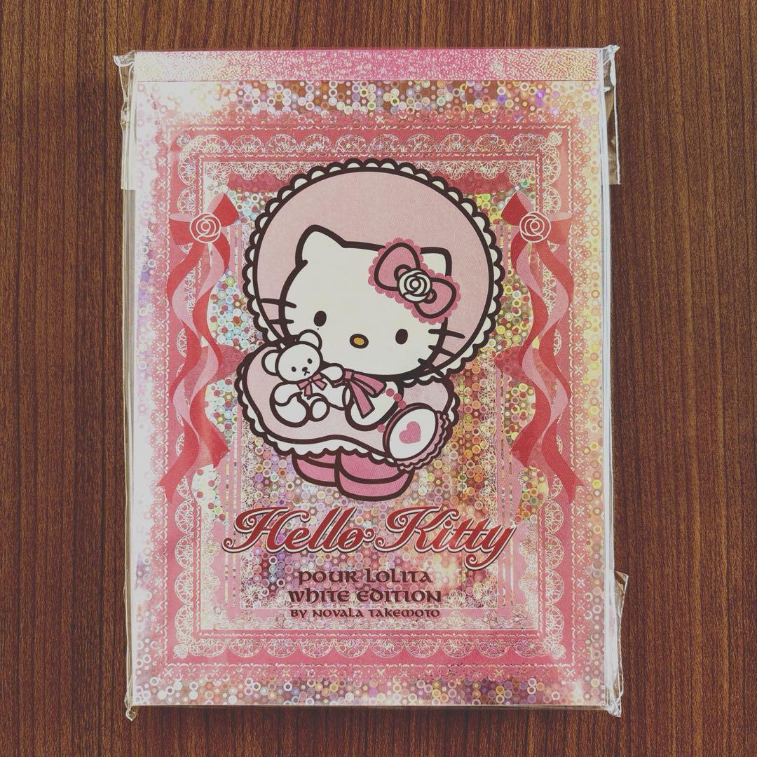 美品2冊 キティ メモ帳 ロリ タ ホログラム 嶽本野ばら 可愛い レトロ