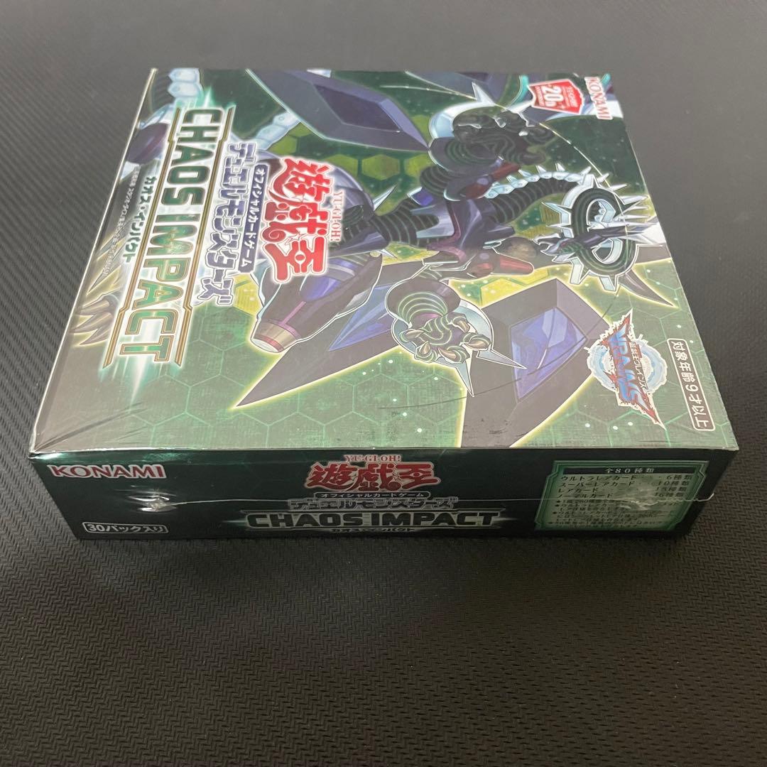 絶版BOX】遊戯王 カオスインパクト CHAOS IMPACT シュリンク付き
