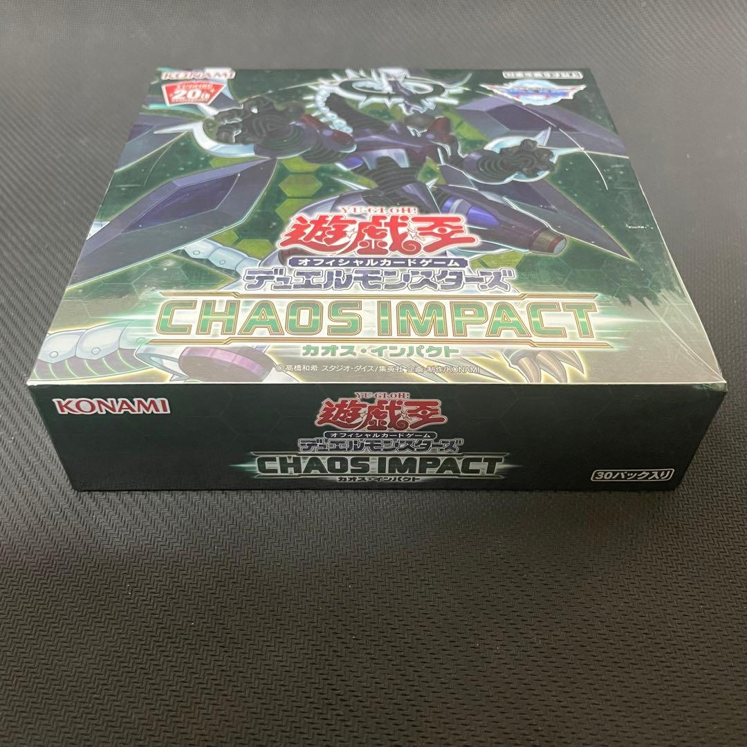 絶版BOX】遊戯王 カオスインパクト CHAOS IMPACT シュリンク付き