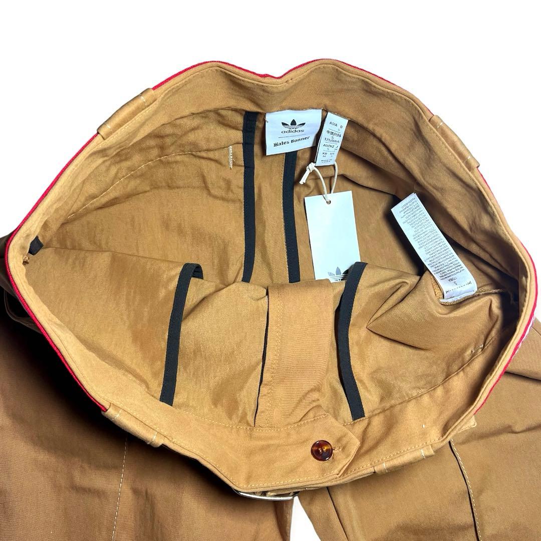 新品タグ付】限定廃盤 アディダス×ウェールズボナー コラボチノパン