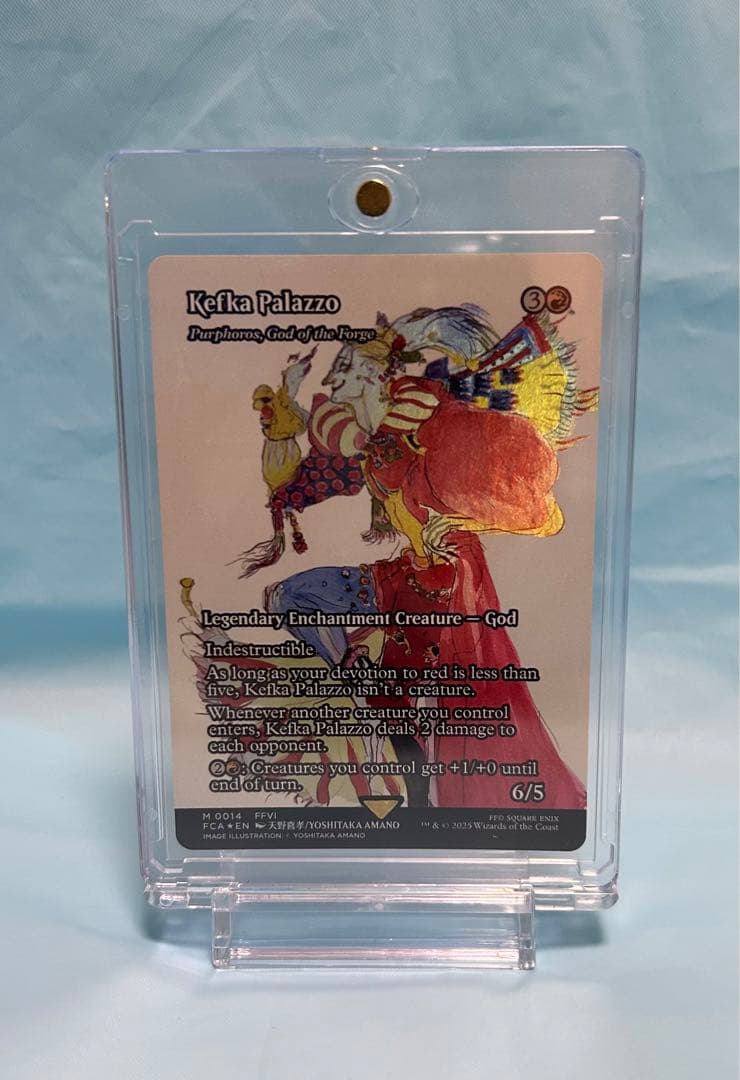 MTG】 FF継承史 ケフカ・パラッツォ FOIL 英語