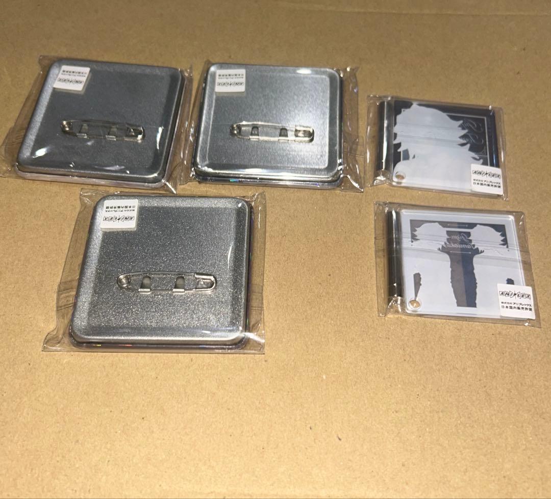 鬼滅の刃 モクテルバー 冨岡義勇 缶バッジ　ミニパネル　セット