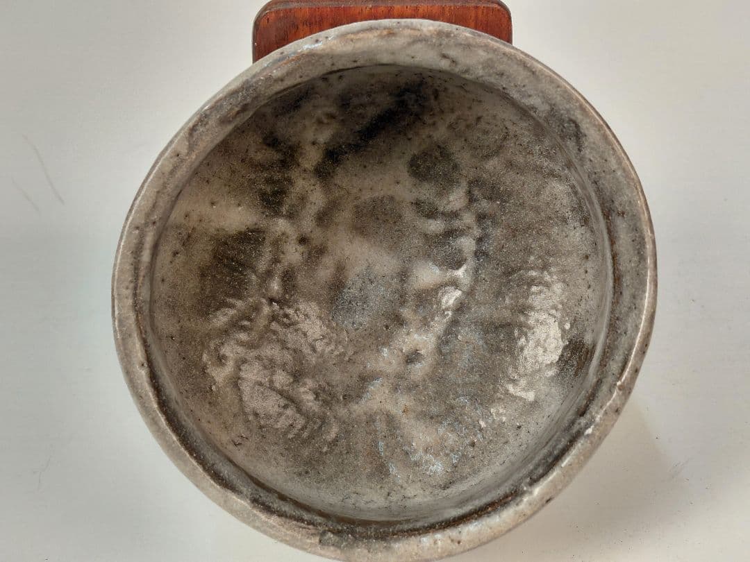 鼠志野抹茶碗 山口茂 志野焼 作家もの - メルカリ