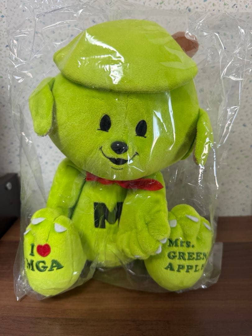 Mrs.GREEN APPLE メメル　ぬいぐるみ MEMERU Plush Toy」「MEMERU Plush Toy Keyholder」二次受注販売 -Mrs