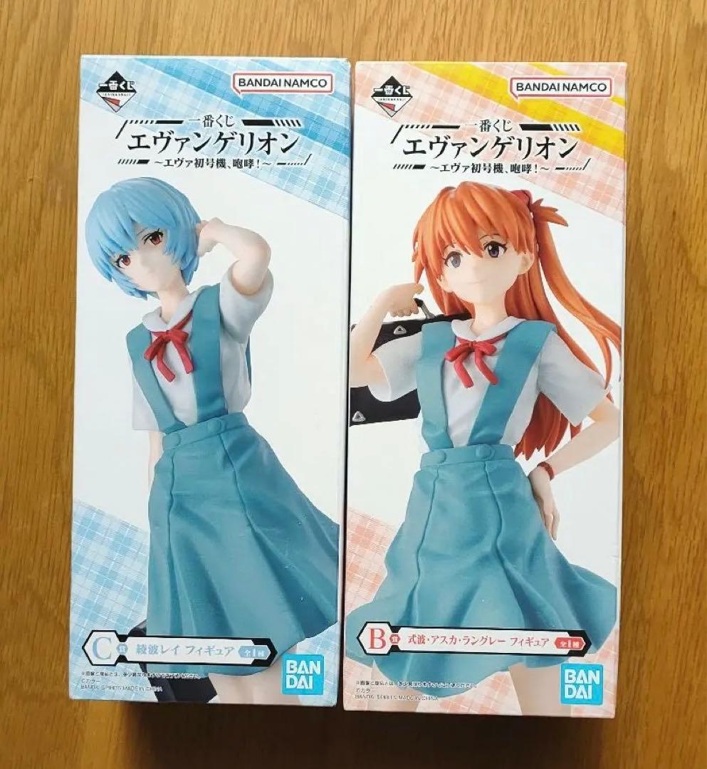 綾波レイ 式波アスカラングレー S.H.Figuarts 式波・アスカ