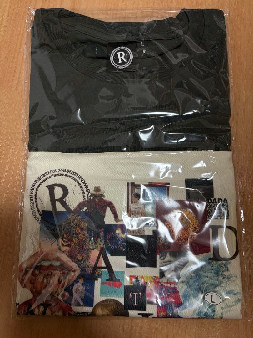 私たちはまだRADWIMPSを知らない Tシャツ Lサイズ 20th Anniversary 特別展「私たちはまだRADWIMPSを知らない