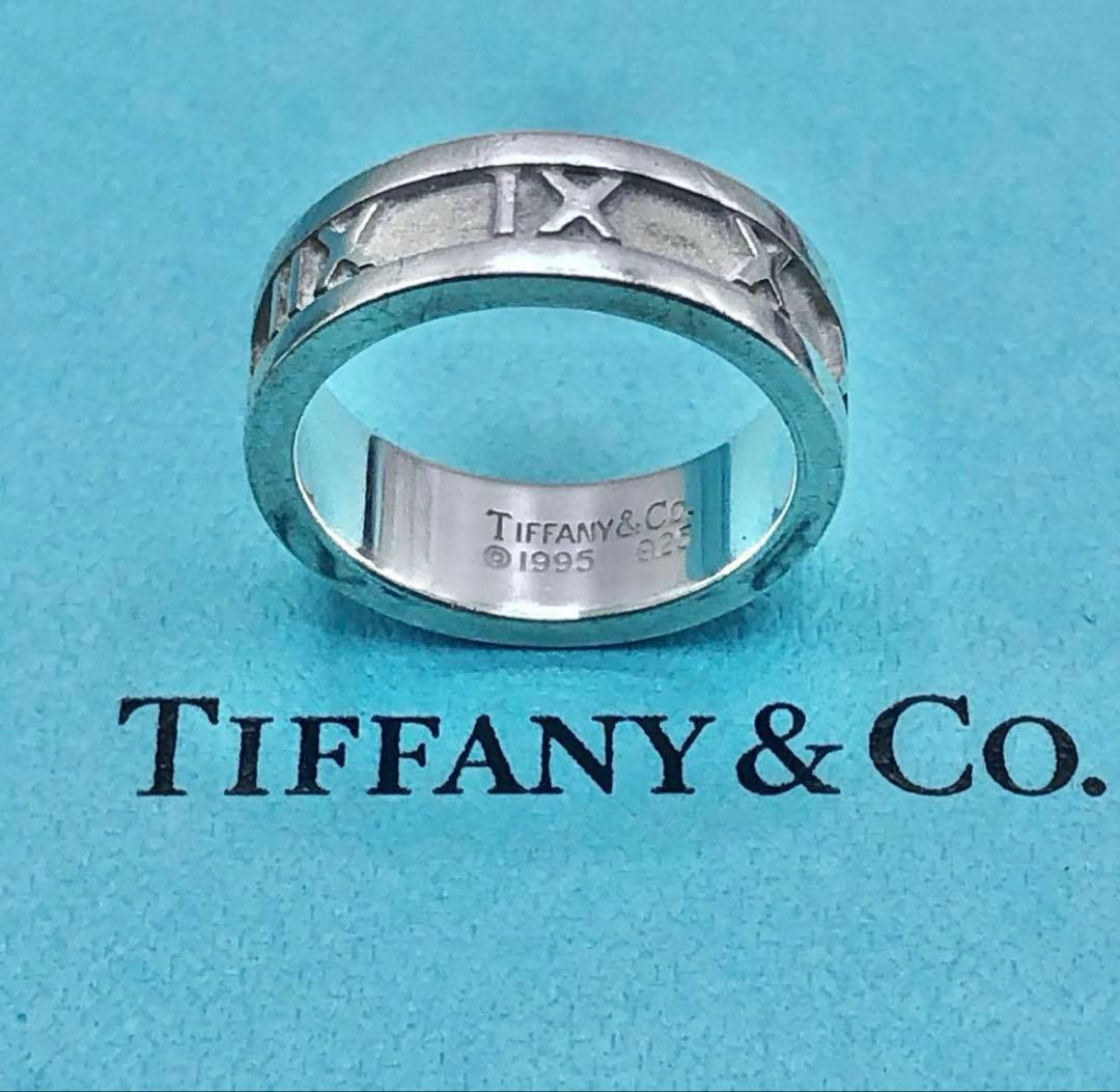 ティファニー アトラス リング 11号 シルバー925 レディース メンズ 美品