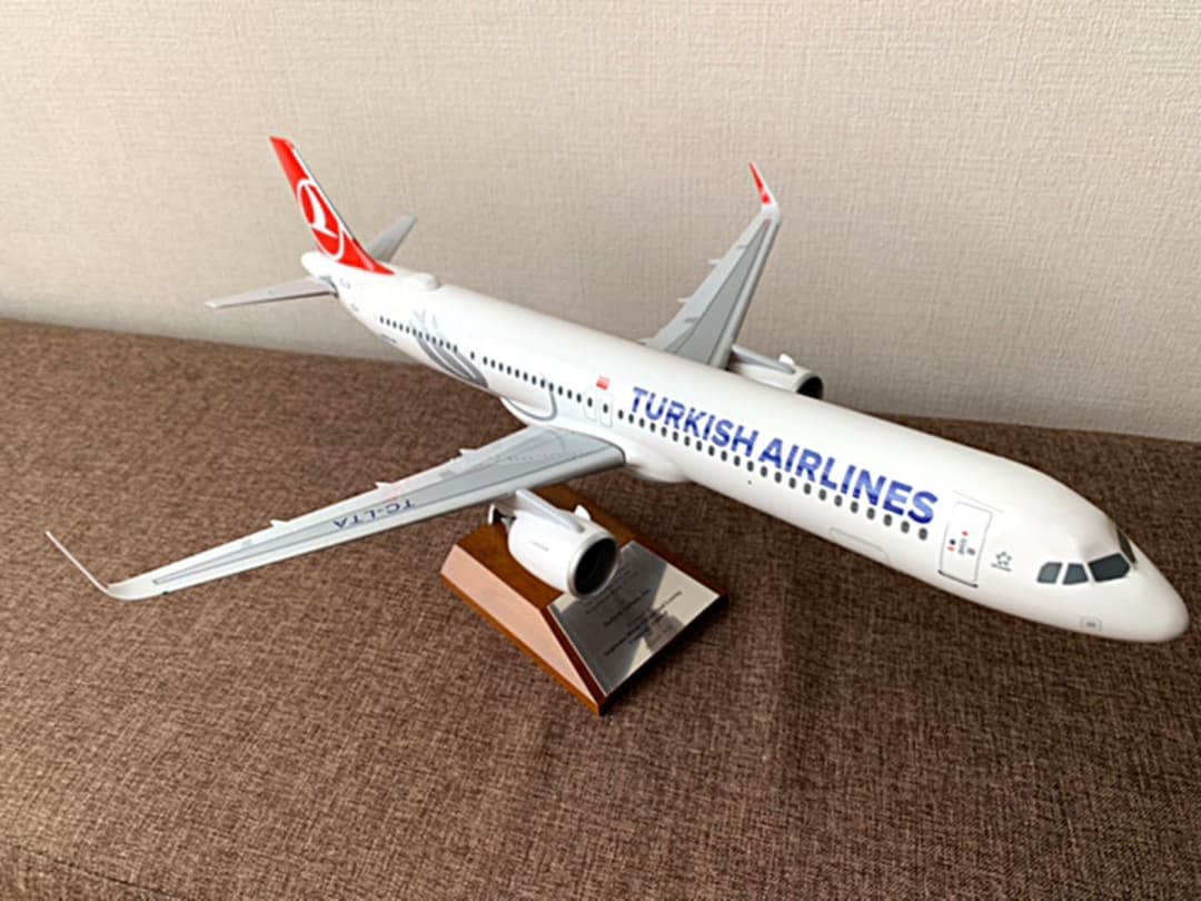 新品】トルコ航空 飛行機模型 A321 NEO 1/100スケール 251 ホビー