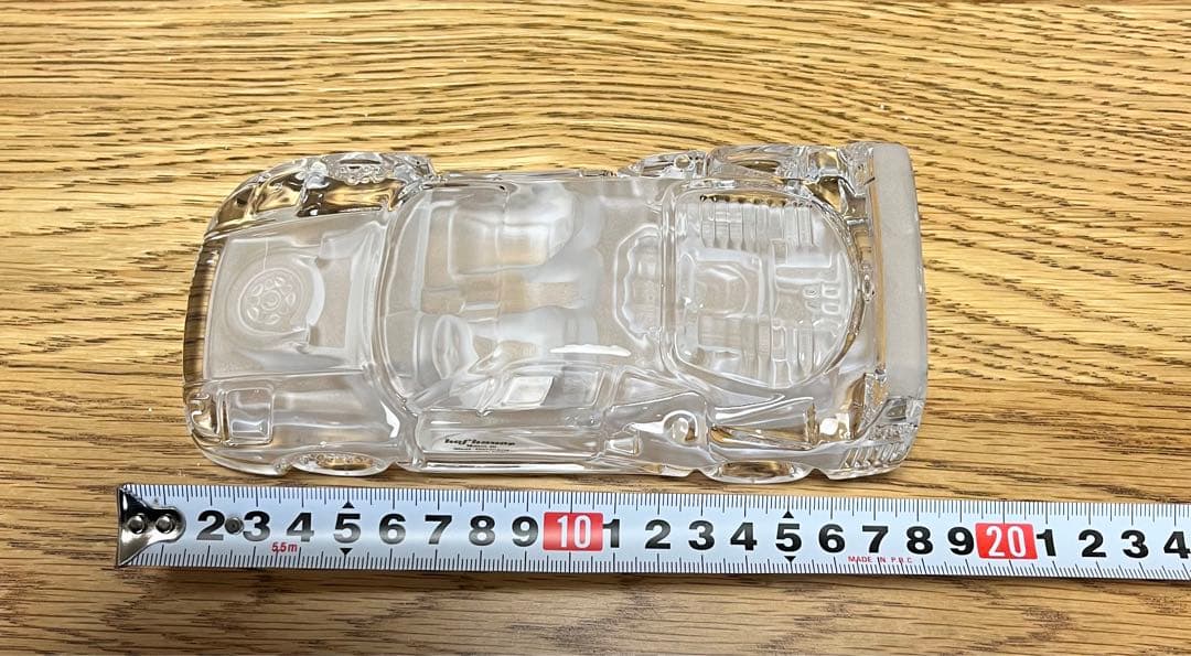 ホフバウアー社 ヴィンテージ フェラーリ ガラス クリスタル 置物