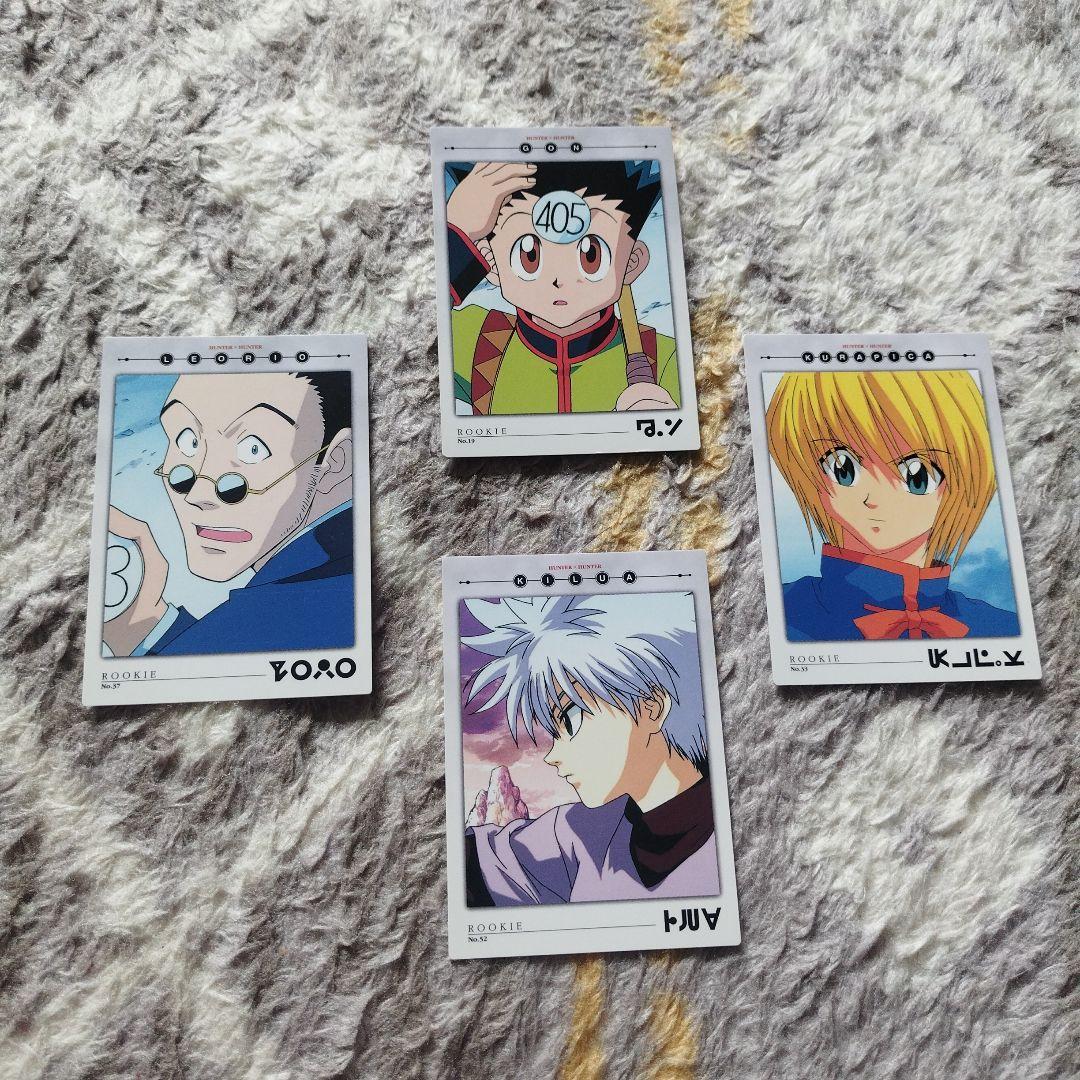 ハンターハンター キルア カードダス セット ハンター✕ハンター 4枚