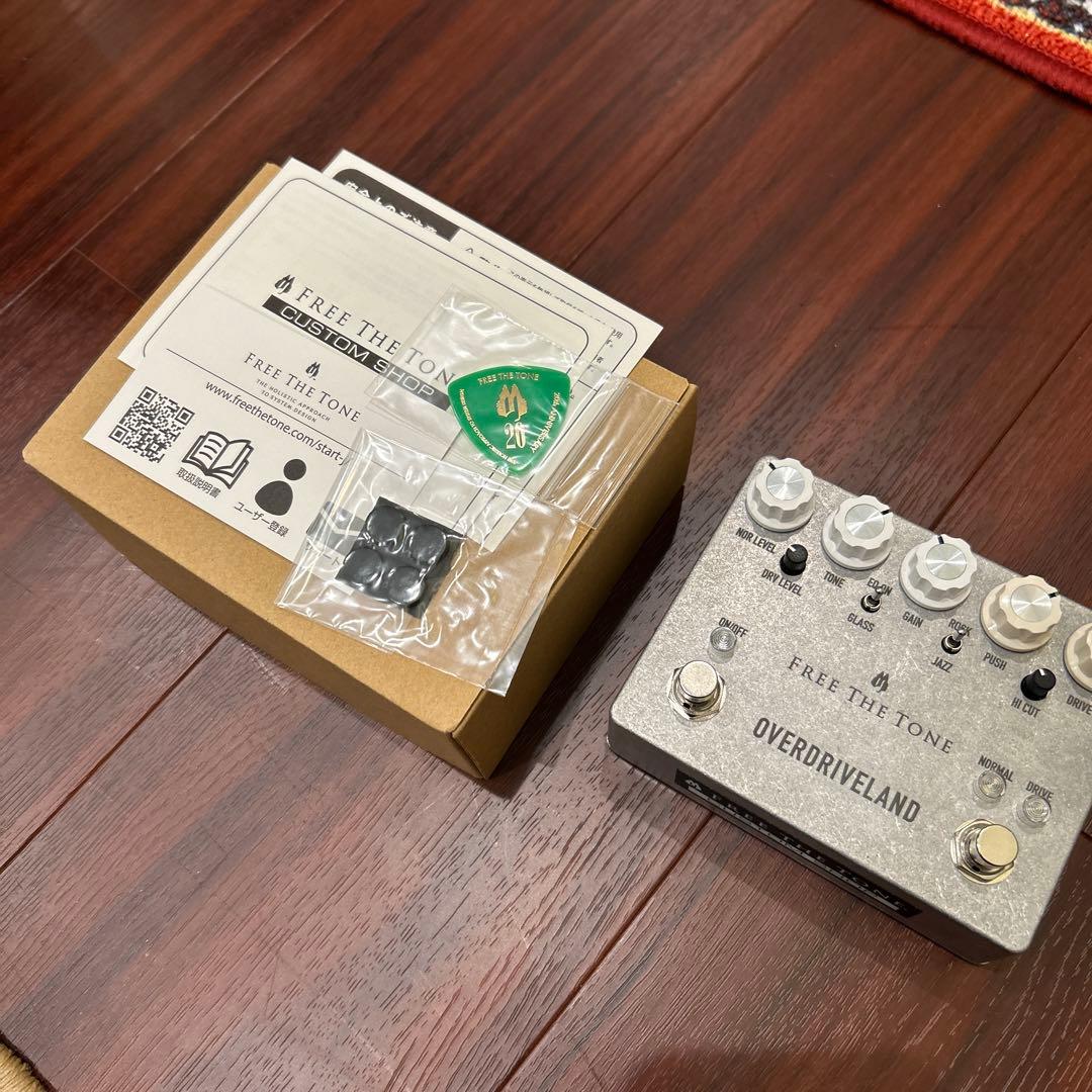 使用感なし FREE THE TONE OVERDRIVELAND