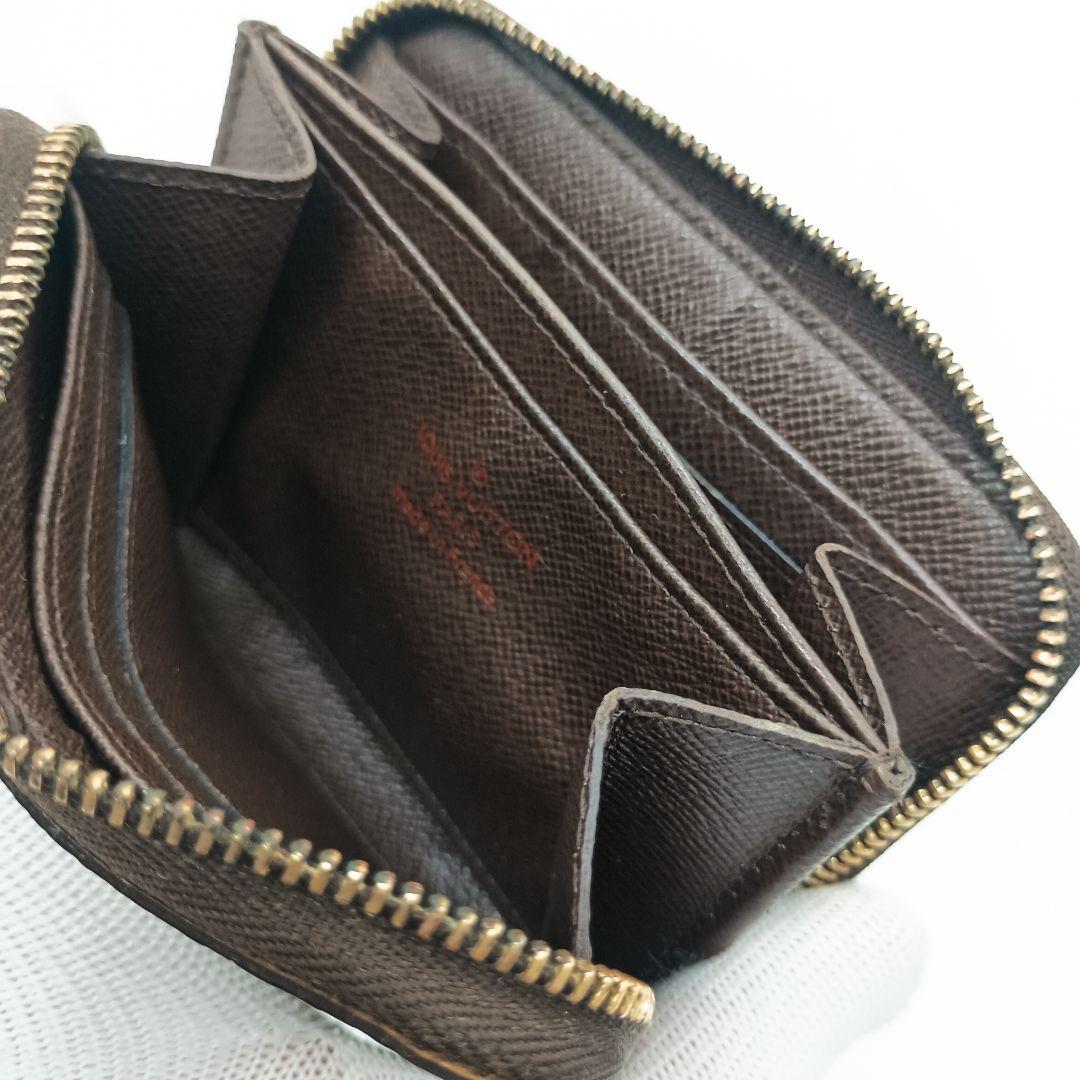 【美品S】ルイヴィトン　ジッピーパース　ダミエ　コンパクト財布