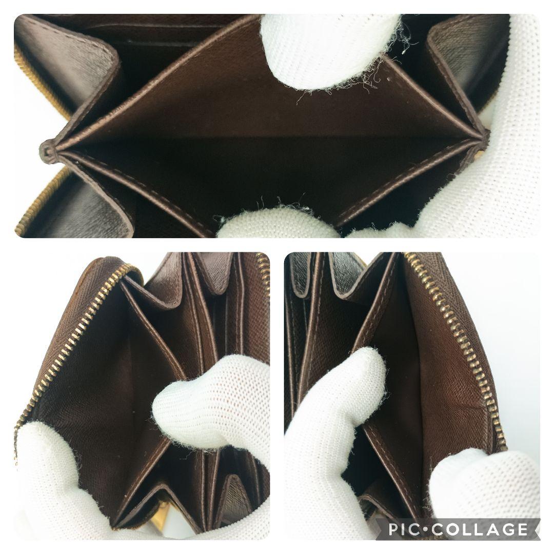 【美品S】ルイヴィトン　ジッピーパース　ダミエ　コンパクト財布