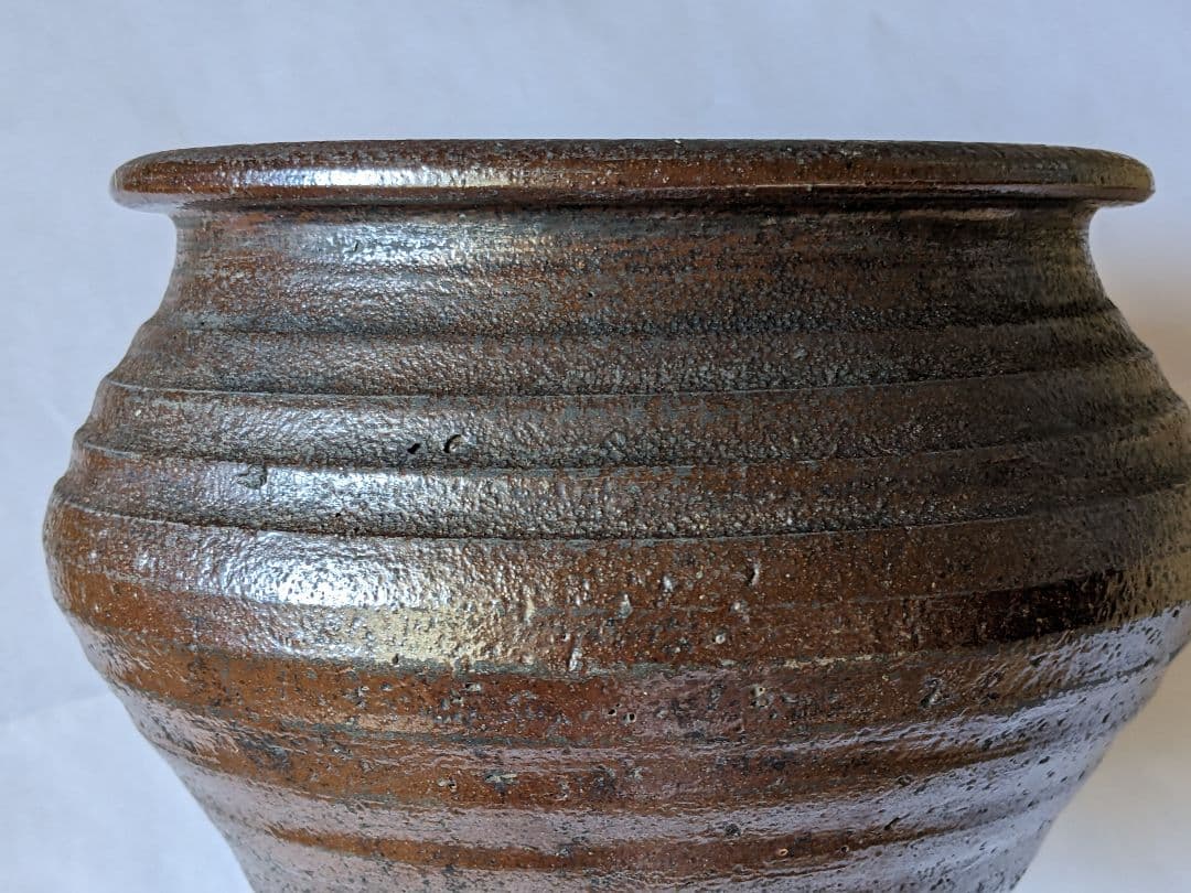 ♢江戸時代 香炉 建水 梅花皮 茶道具 アンティーク骨董品 コレクション