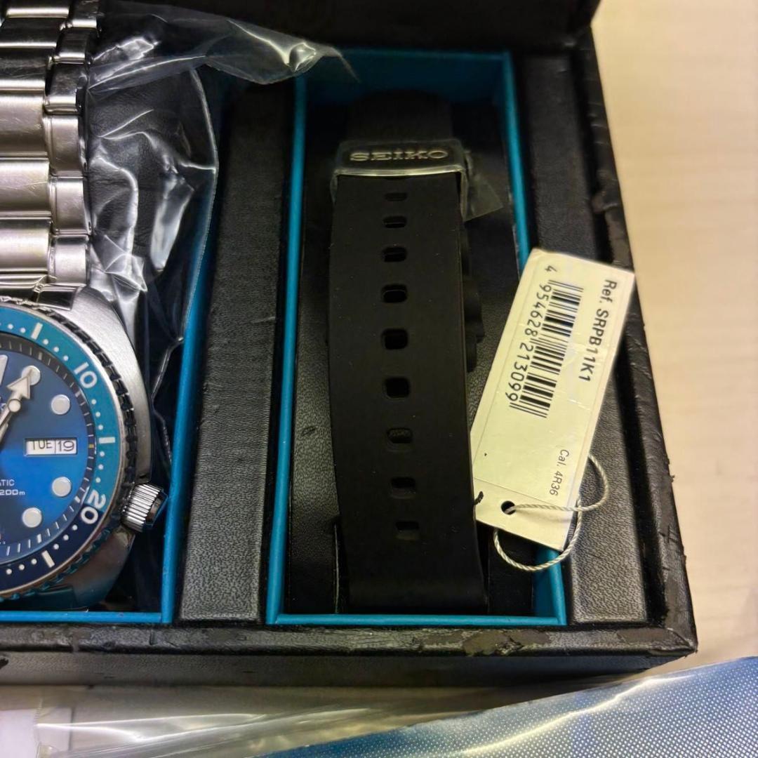 【美品】SEIKO プロスペックス　SRPB11K1 海外限定　ブルーラグーン