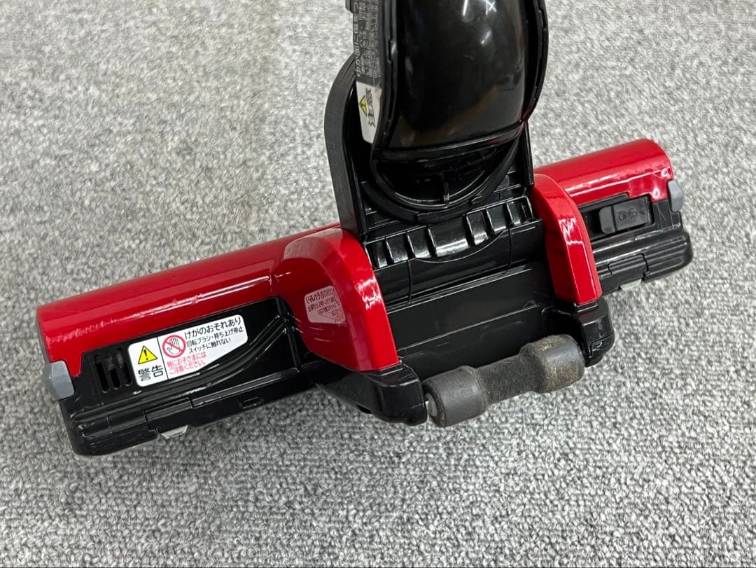 中古日立掃除機D-AP51 ヘッドパワーブラシ中古赤レッド吸口頭