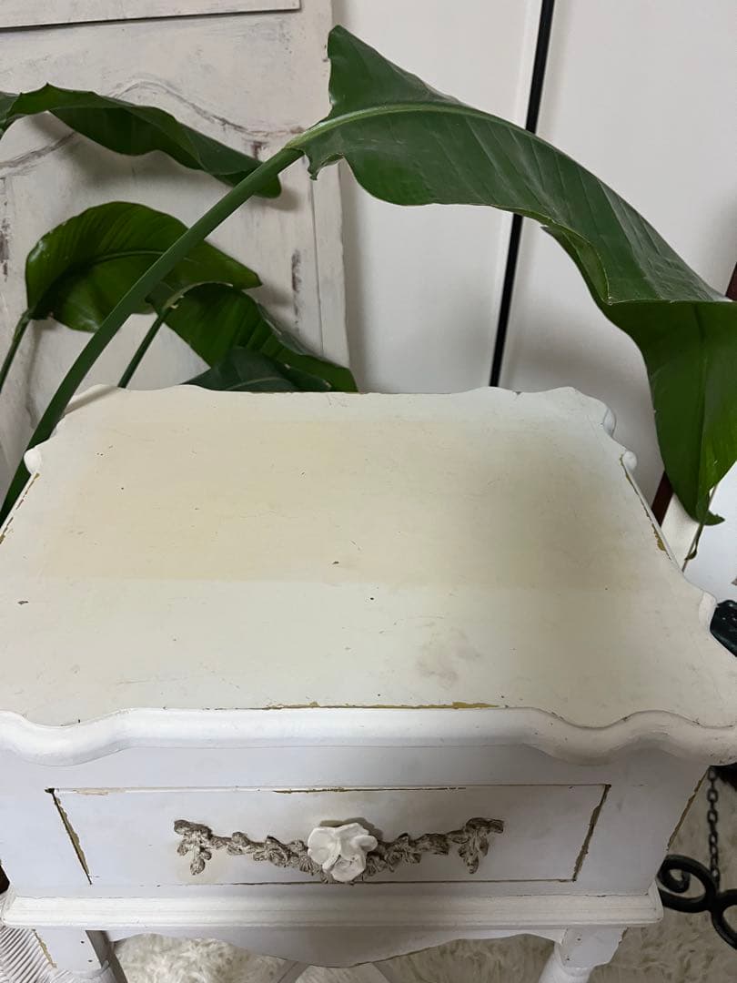 フランス サイドテーブル コンソール シャビー ブロカント