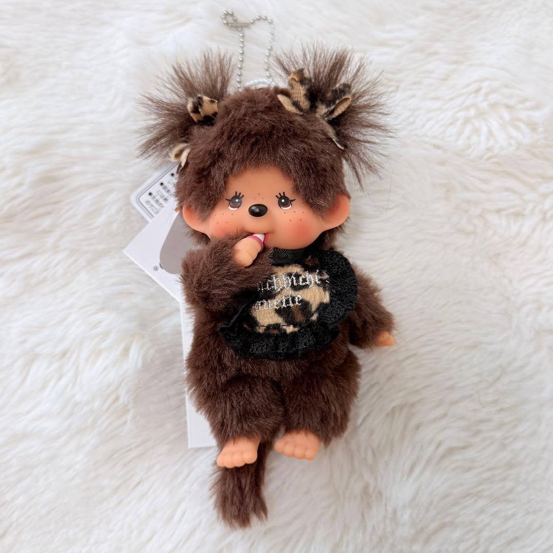モンチッチ×ジュエティ レオパード キーチェーン monchhichi×jouetie