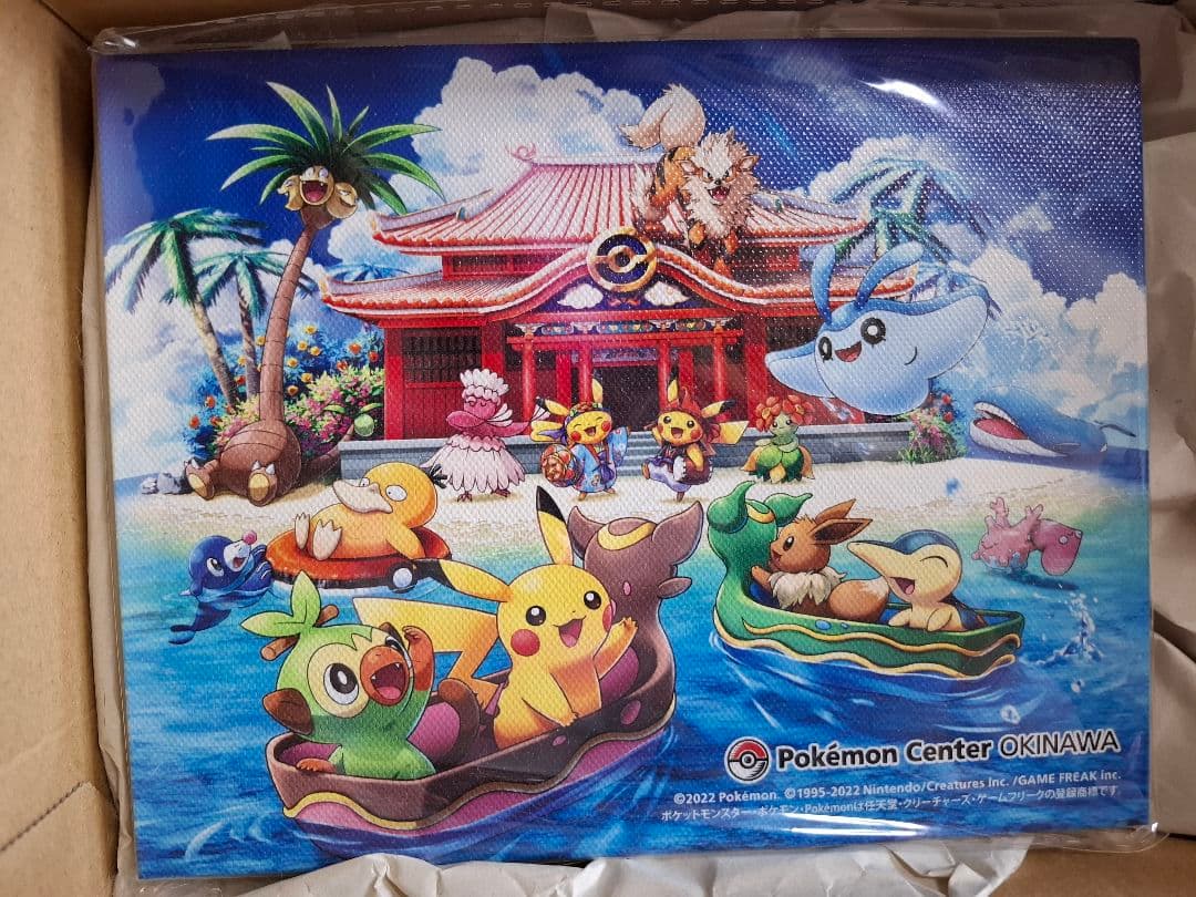 ポケモンセンターオキナワ キャンバスボード - メルカリ