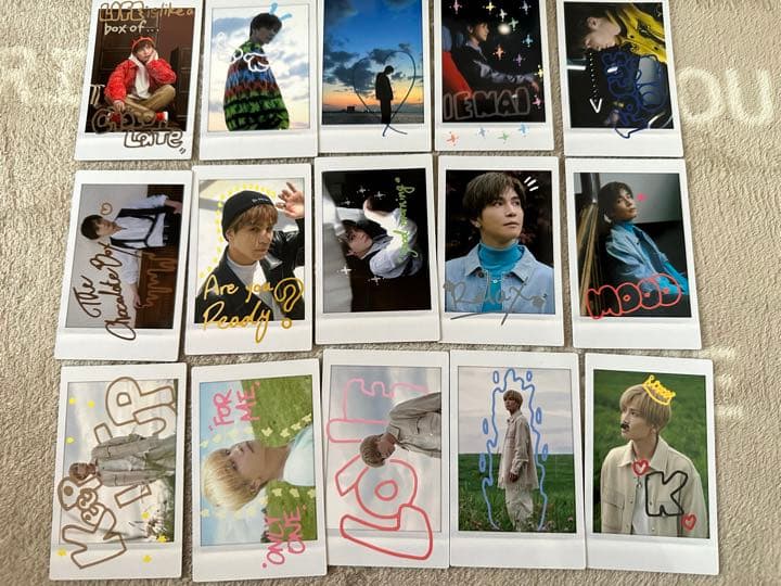 岩田剛典 THE CHOCOLATE BOX ステッカーカード 全15種 コンプ