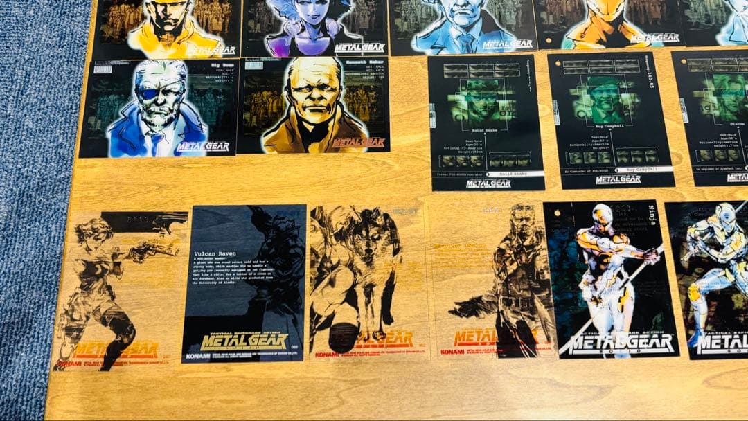 メタルギアソリッド　トレーディングカード