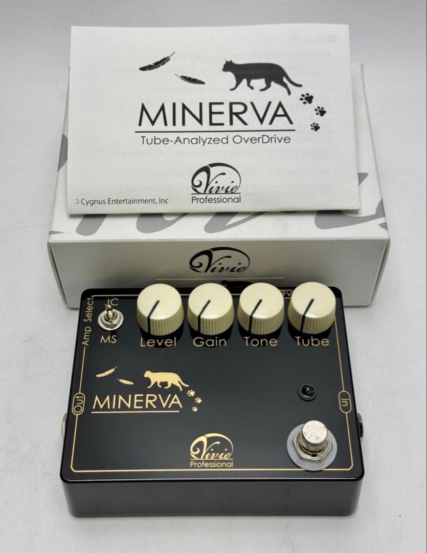 vivie MINERVA ギター エフェクター オーバードライブ